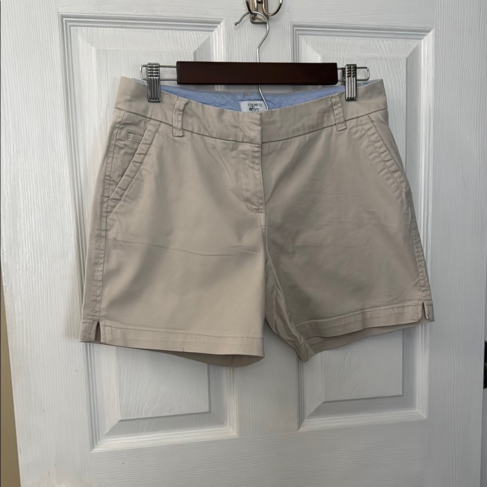 Crown & Ivy Women's Tan Shorts